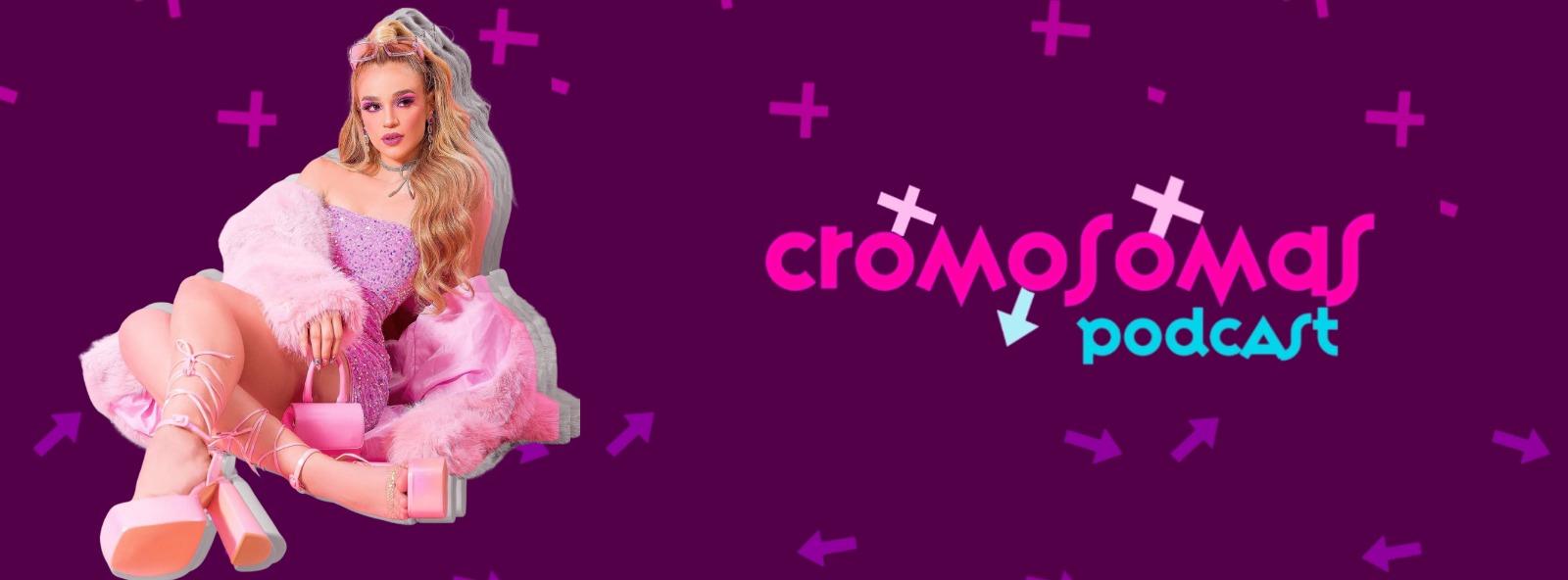 Arte editorial de Cromosomas Podcast